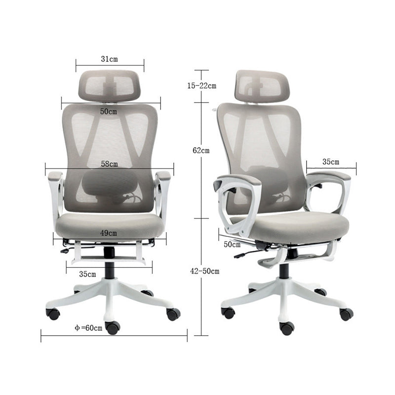 Модерна црна директорска канцелариска столица Executive Office Chair Umberia со висок ергономски наслон од дишлива мрежа, потпирачи за раце и засилена база на тркалца